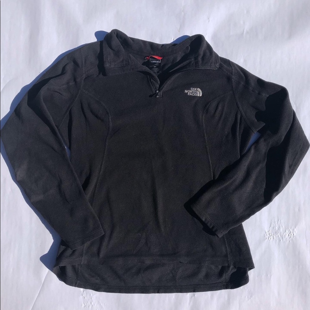 North Face Fleece Quarter Zip Womens Small